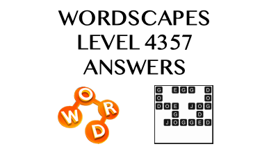 Wordscapes Level 4357 Answers