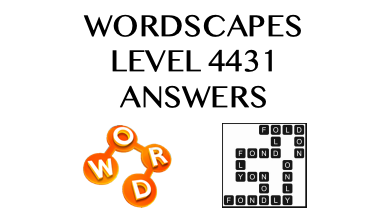 Wordscapes Level 4431 Answers