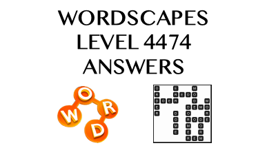 Wordscapes Level 4474 Answers
