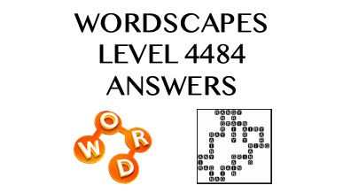 Wordscapes Level 4484 Answers