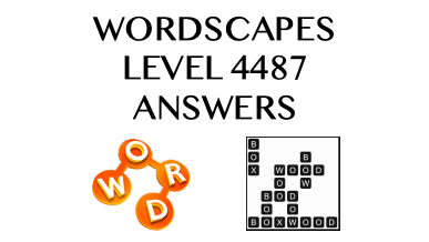 Wordscapes Level 4487 Answers