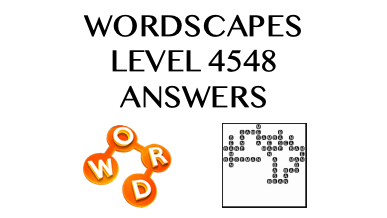 Wordscapes Level 4548 Answers