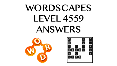 Wordscapes Level 4559 Answers