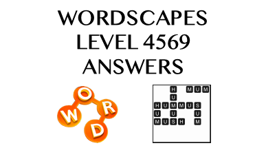 Wordscapes Level 4569 Answers