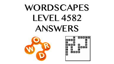 Wordscapes Level 4582 Answers