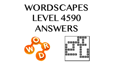 Wordscapes Level 4590 Answers