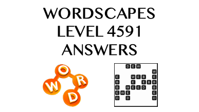 Wordscapes Level 4591 Answers