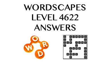 Wordscapes Level 4622 Answers