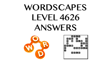 Wordscapes Level 4626 Answers