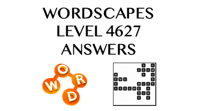Wordscapes Level 4627 Answers