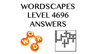Wordscapes Level 4696 Answers