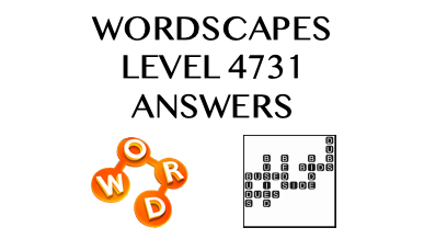 Wordscapes Level 4731 Answers
