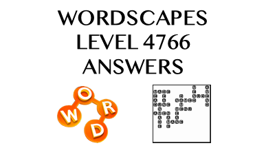 Wordscapes Level 4766 Answers