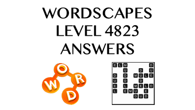 Wordscapes Level 4823 Answers