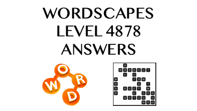 Wordscapes Level 4878 Answers