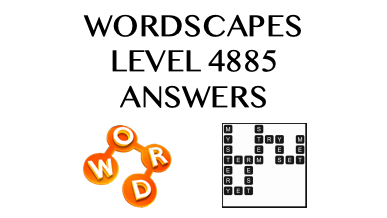 Wordscapes Level 4885 Answers