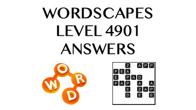 Wordscapes Level 4901 Answers