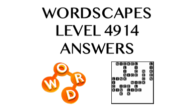 Wordscapes Level 4914 Answers