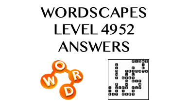 Wordscapes Level 4952 Answers