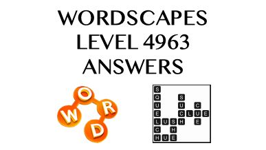 Wordscapes Level 4963 Answers