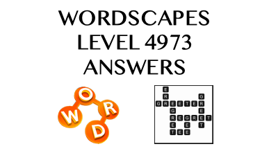 Wordscapes Level 4973 Answers