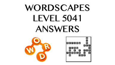Wordscapes Level 5041 Answers