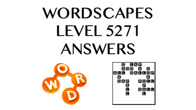 Wordscapes Level 5271 Answers