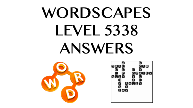 Wordscapes Level 5338 Answers