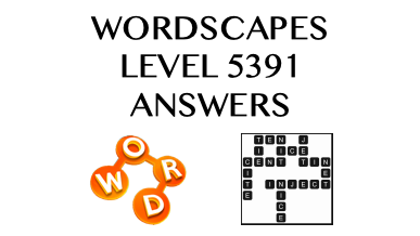 Wordscapes Level 5391 Answers
