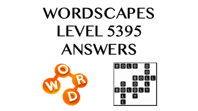 Wordscapes Level 5395 Answers