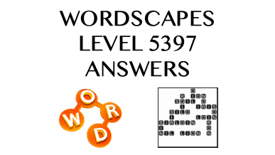 Wordscapes Level 5397 Answers