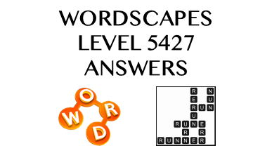 Wordscapes Level 5427 Answers
