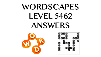 Wordscapes Level 5462 Answers