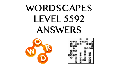 Wordscapes Level 5592 Answers