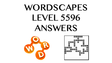 Wordscapes Level 5596 Answers