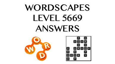 Wordscapes Level 5669 Answers
