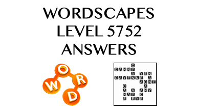 Wordscapes Level 5752 Answers