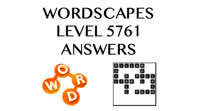 Wordscapes Level 5761 Answers