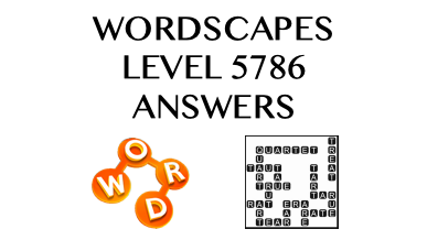 Wordscapes Level 5786 Answers