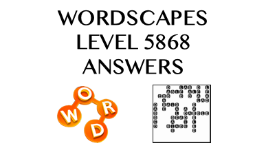 Wordscapes Level 5868 Answers