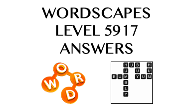 Wordscapes Level 5917 Answers