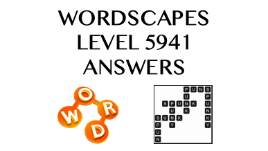 Wordscapes Level 5941 Answers