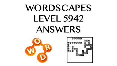 Wordscapes Level 5942 Answers