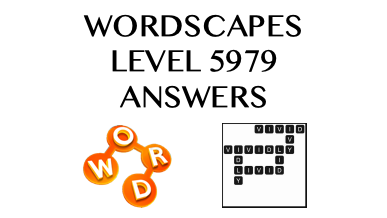 Wordscapes Level 5979 Answers