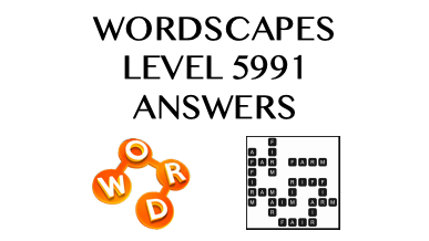 Wordscapes Level 5991 Answers