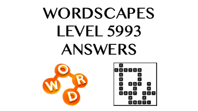 Wordscapes Level 5993 Answers