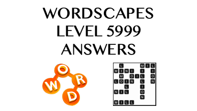 Wordscapes Level 5999 Answers