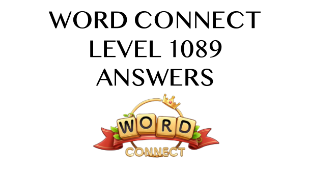 Word Connect Level 1089 Answers