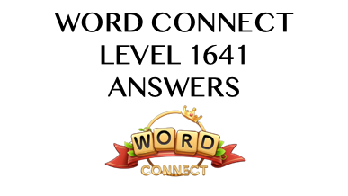 Word Connect Level 1641 Answers