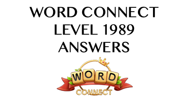 Word Connect Level 1989 Answers